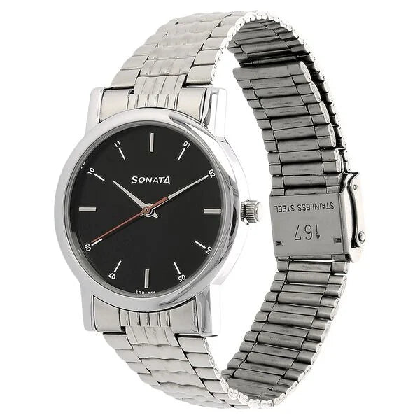 SON NP7987SM04W ESSEN SONATA GENTS WATCH SON NP7987SM04W ESSEN SONATA GENTS WATCH